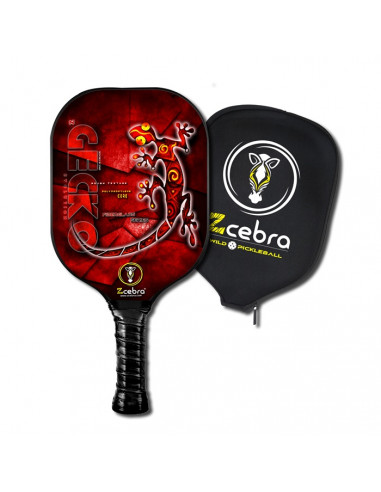 Pala de pickleball GECKO Roja