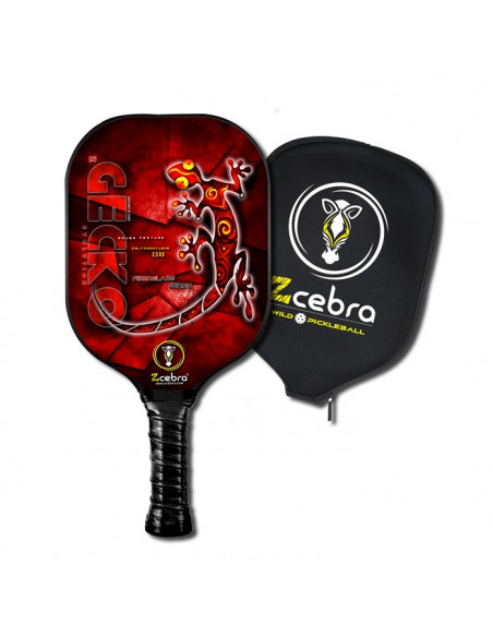 Pala de pickleball GECKO Roja