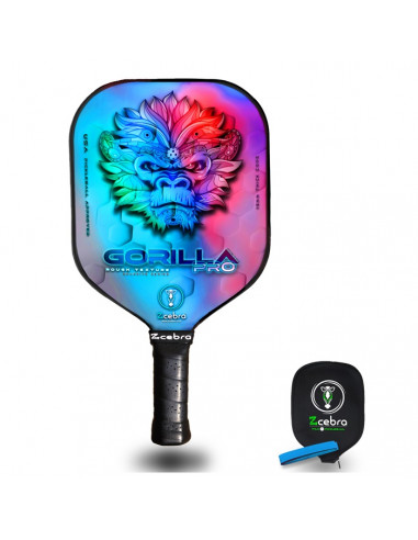 Pala de pickleball Gorila PRO color Arcoiris