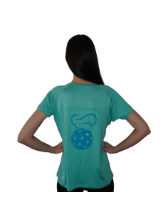 Camiseta de pickleball LCP color Esmeralda 2