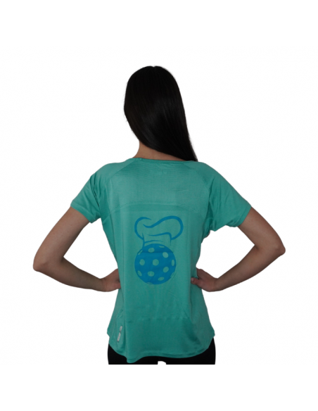 Camiseta de pickleball LCP color Esmeralda