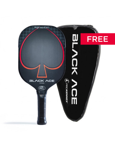 Pala de Pickleball Black Ace Pro