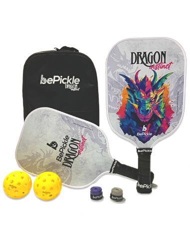 Set palas Dragon, 2 pelotas y bolsa Be Pickle